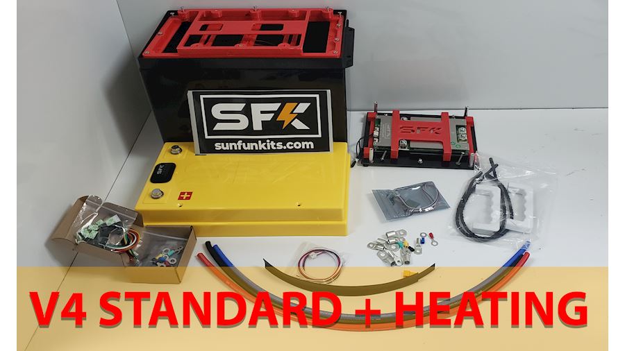 SFK V4 Standard + Heating w/150AMP BMS w/Bluetooth