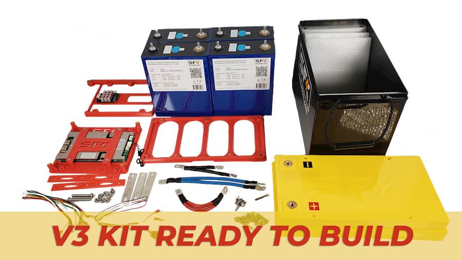 SFK 304AH Kit Ready to Build - BMS, CELLS, & CASE