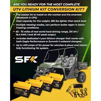 Sun Fun Kits Spartan Intimidator 315 AH EV Lithium