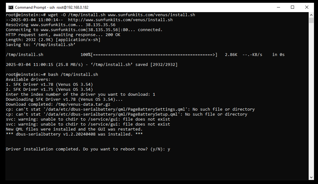 Run Installation Script
