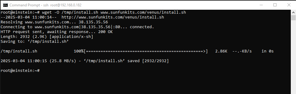 Download Installation Script