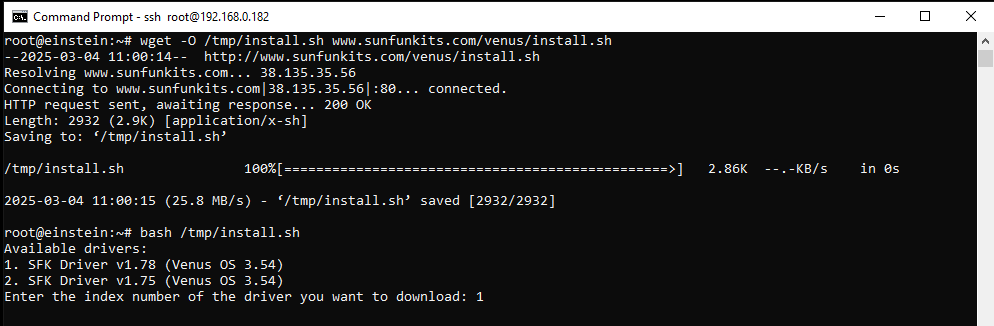 Run Installation Script