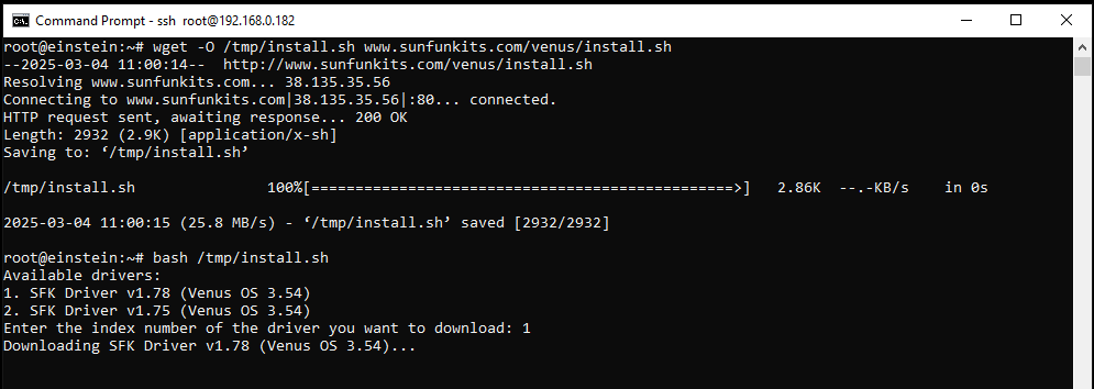 Run Installation Script